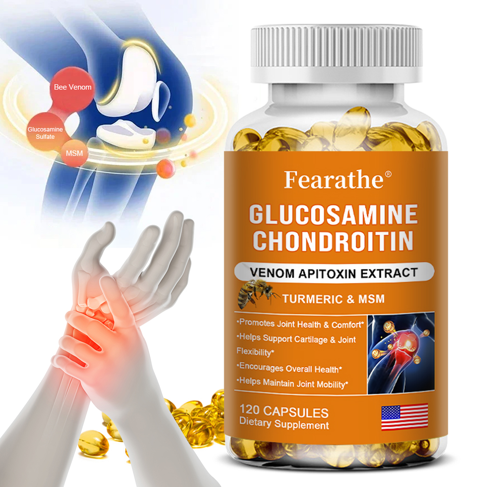 Glucosamine Chondroitin Joint - Suplement Glukozamina Chondroityna MSM i Kurkuma