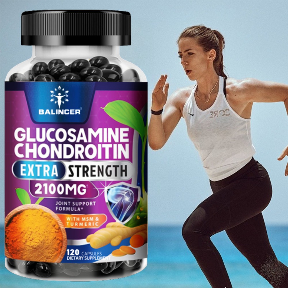 Glucosamine Chondroitin Joint - Glukozamina, Chondroityna, Kurkuma i MSM -