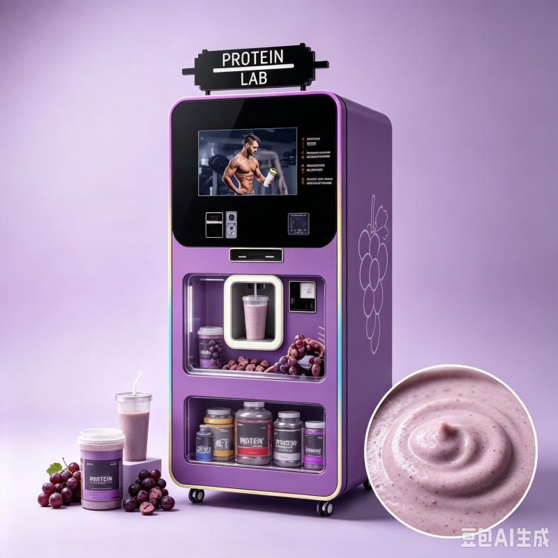 Nutrition For Fitness And Sports - Automat do sprzedawania koktajli proteinowych z