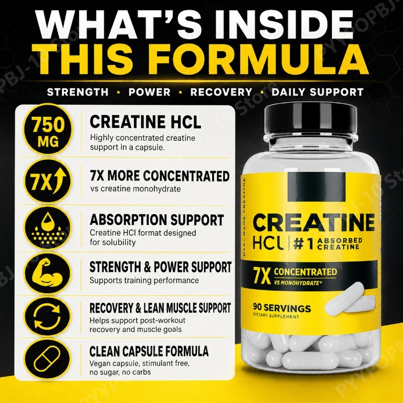 Kreatyna HCl 750mg 90 kapsułek – Nutrition Fitness recenzja i cena