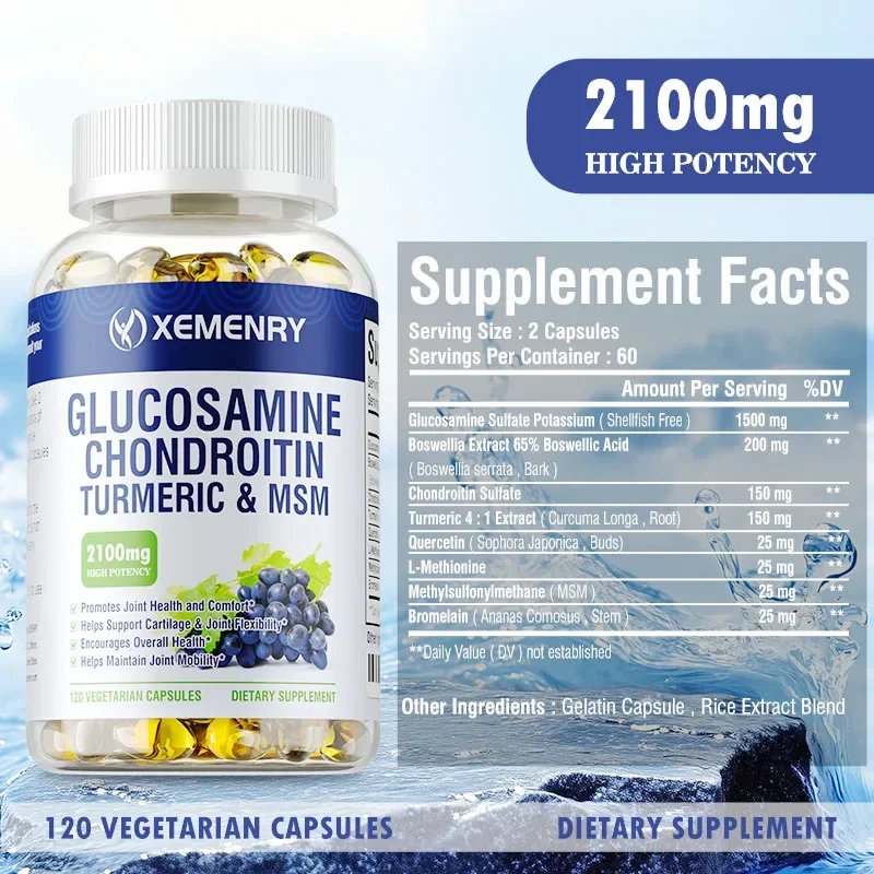 Kapsułki Glukozamina Chondroit – Glucosamine Chondroitin Joint recenzja i cena