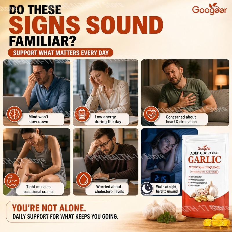 Goodger Aged Odorless Garlic S – Coq10 Ubiquinol Softgel recenzja i cena