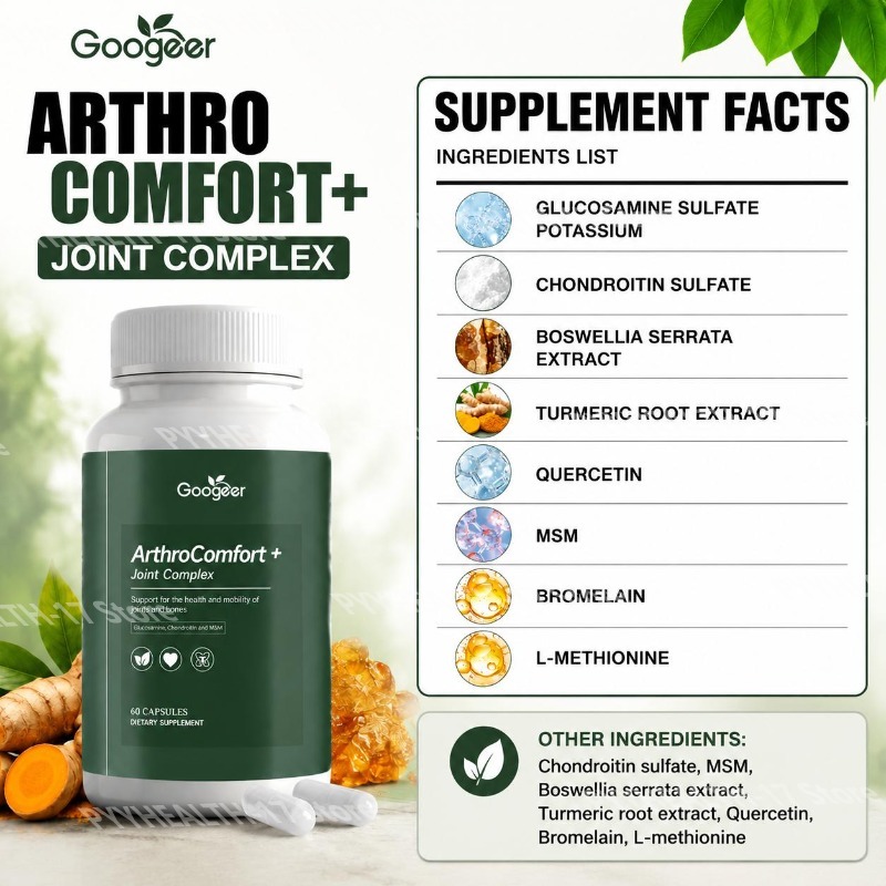 Googeer ArthroComfort+ Kapsułk – Glucosamine Chondroitin Joint recenzja i cena
