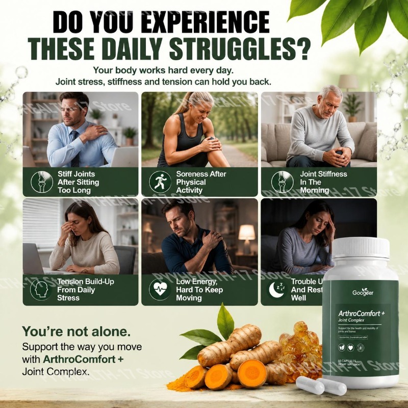 Googeer ArthroComfort+ Kapsułk – Glucosamine Chondroitin Joint recenzja i cena