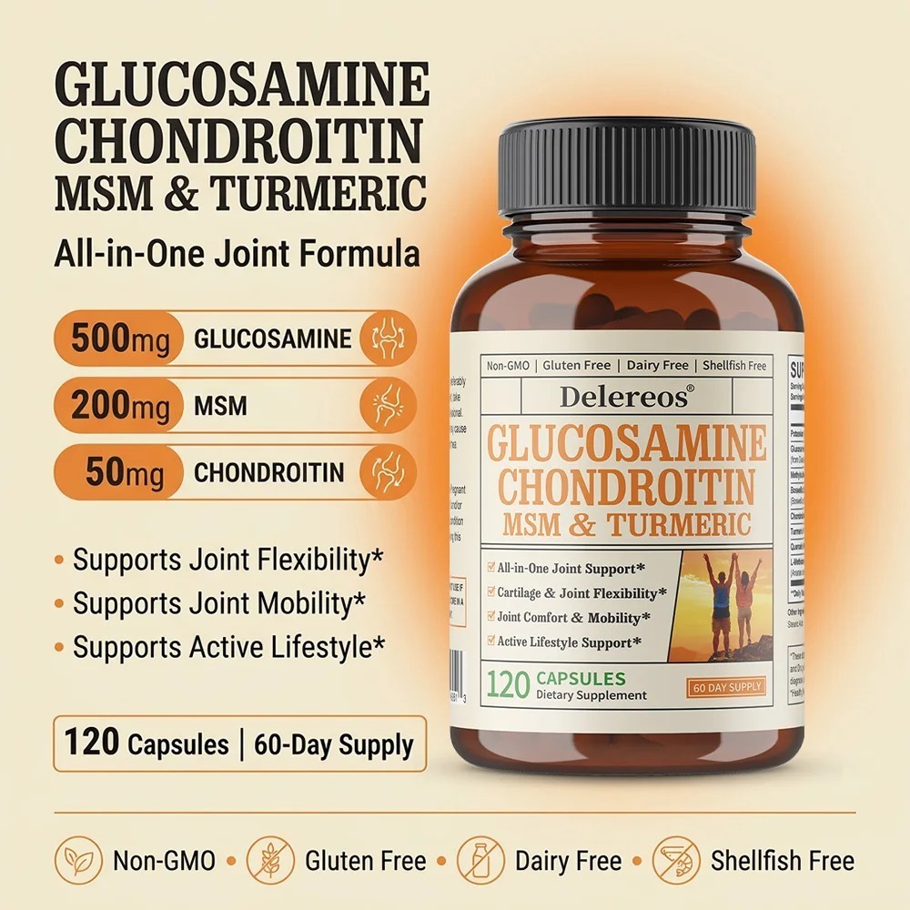 Suplement diety z glukozaminą, – Glucosamine Chondroitin Joint recenzja i cena