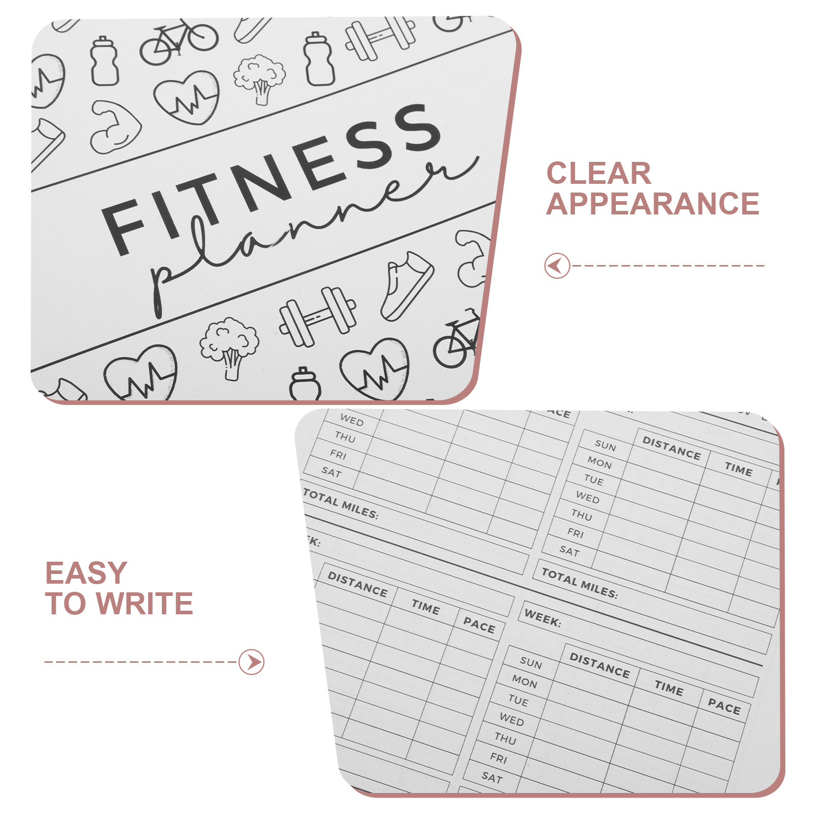 Planer Fitness, Dziennik Ćwicz – Fitness Nutrition Journal recenzja i cena