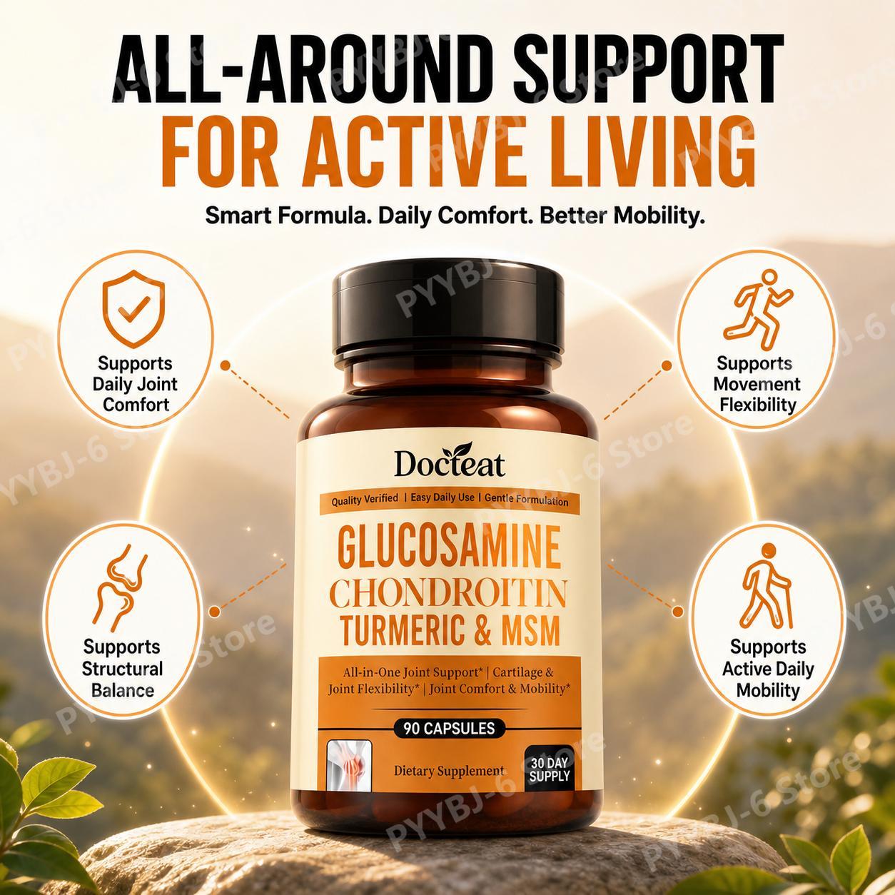 Docteat Glukozamina Chondroity – Glucosamine Chondroitin Joint recenzja i cena