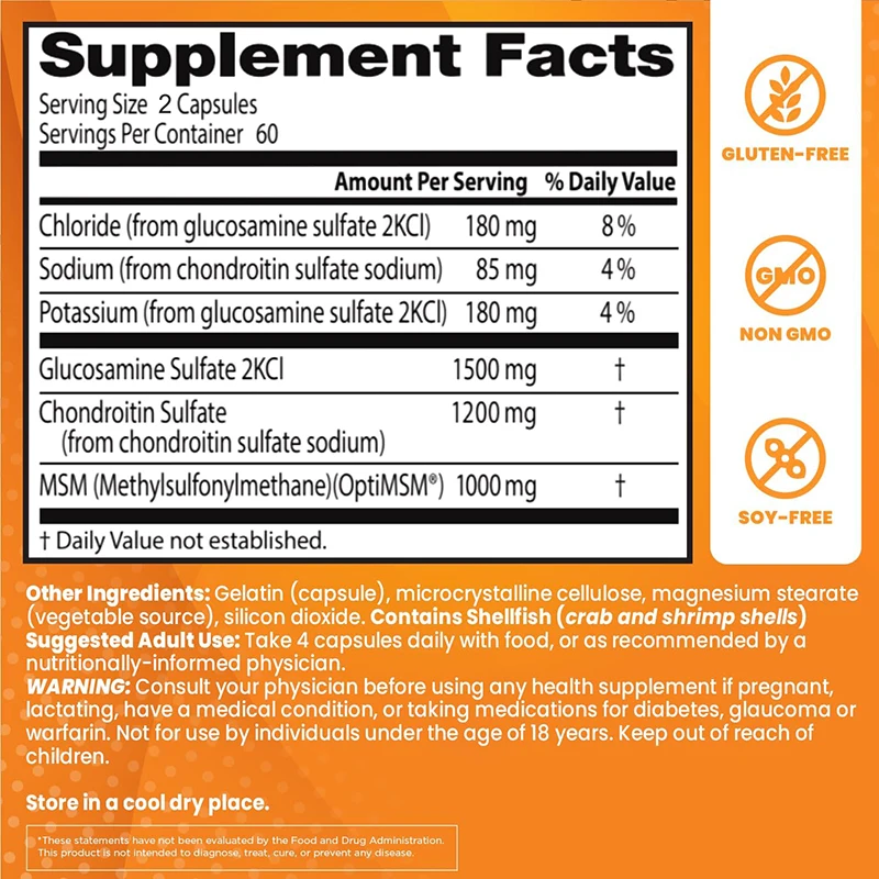 Glukozamina Chondroityna MSM - – Glucosamine Chondroitin Joint recenzja i cena